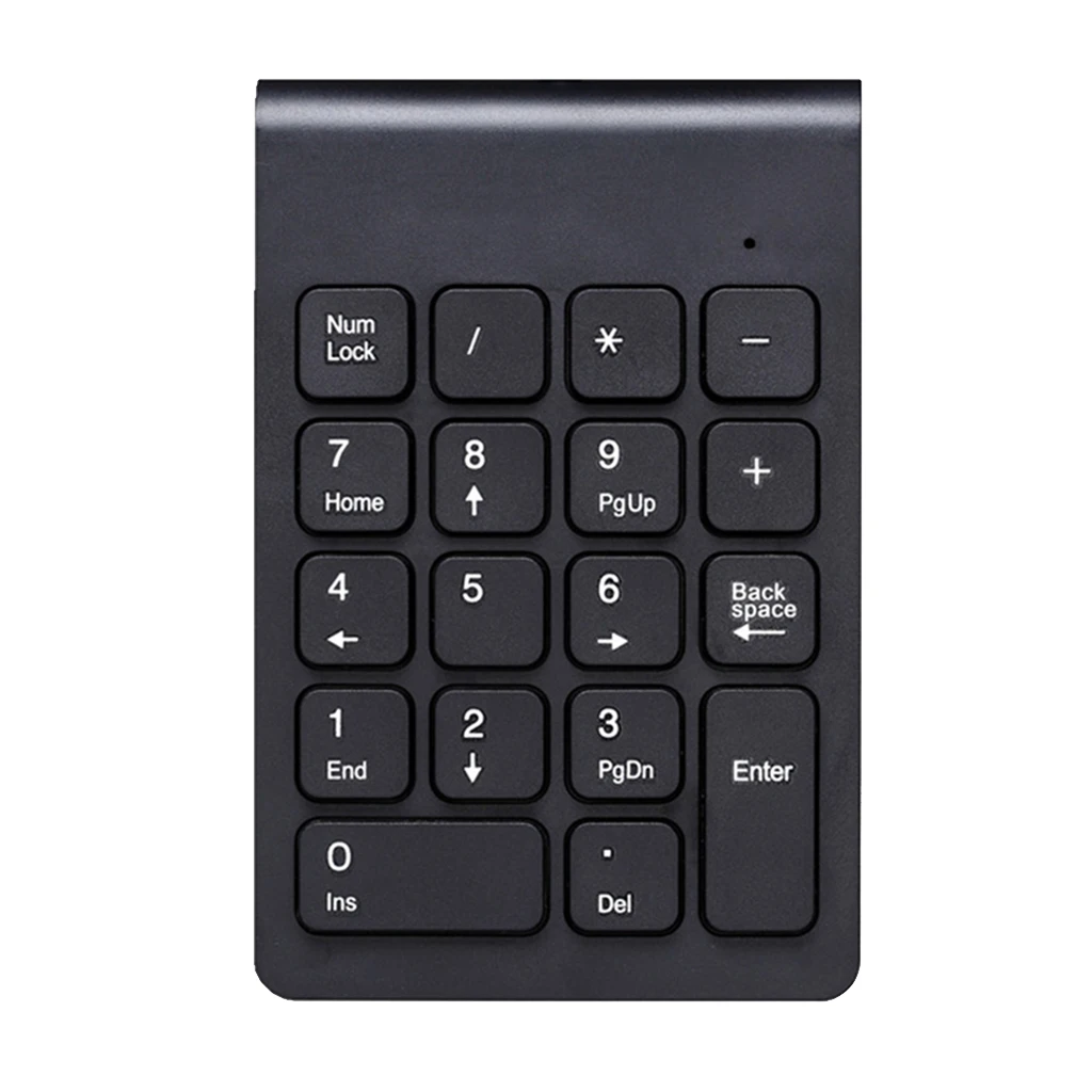 2.4G Wireless Key Number Pad Numeric Keypad Accounting Small Keyboard