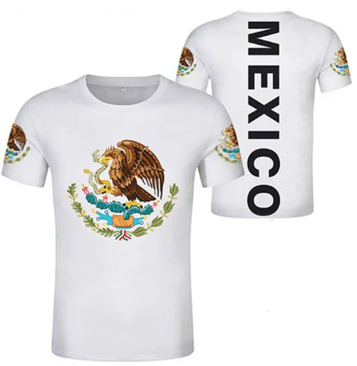 Футболка для мальчиков из США и Мексики с надписью mex национальным флагом mx
