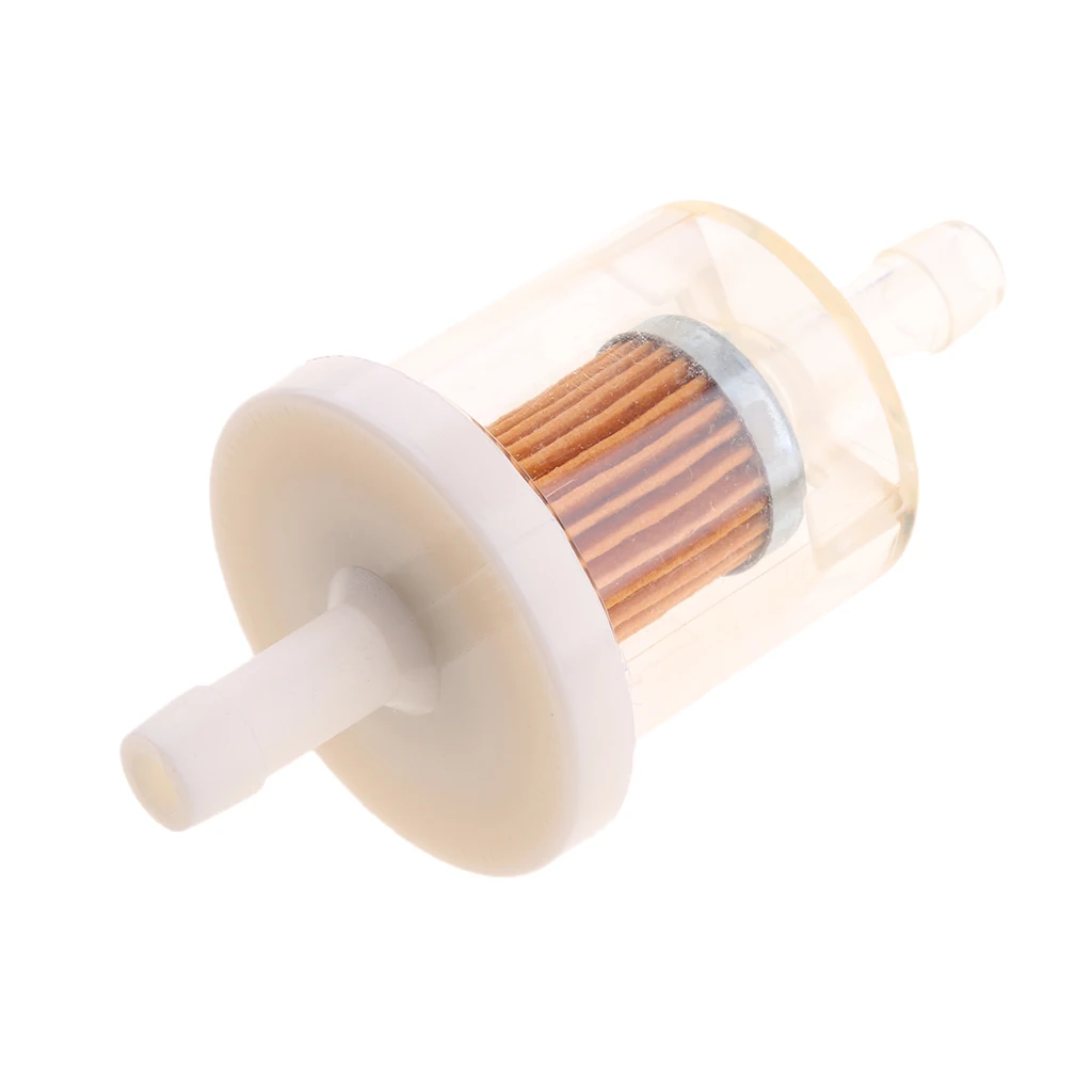 Petrol Fuel Filter Inline 7mm In & Out For Honda Motorcycle Scooter