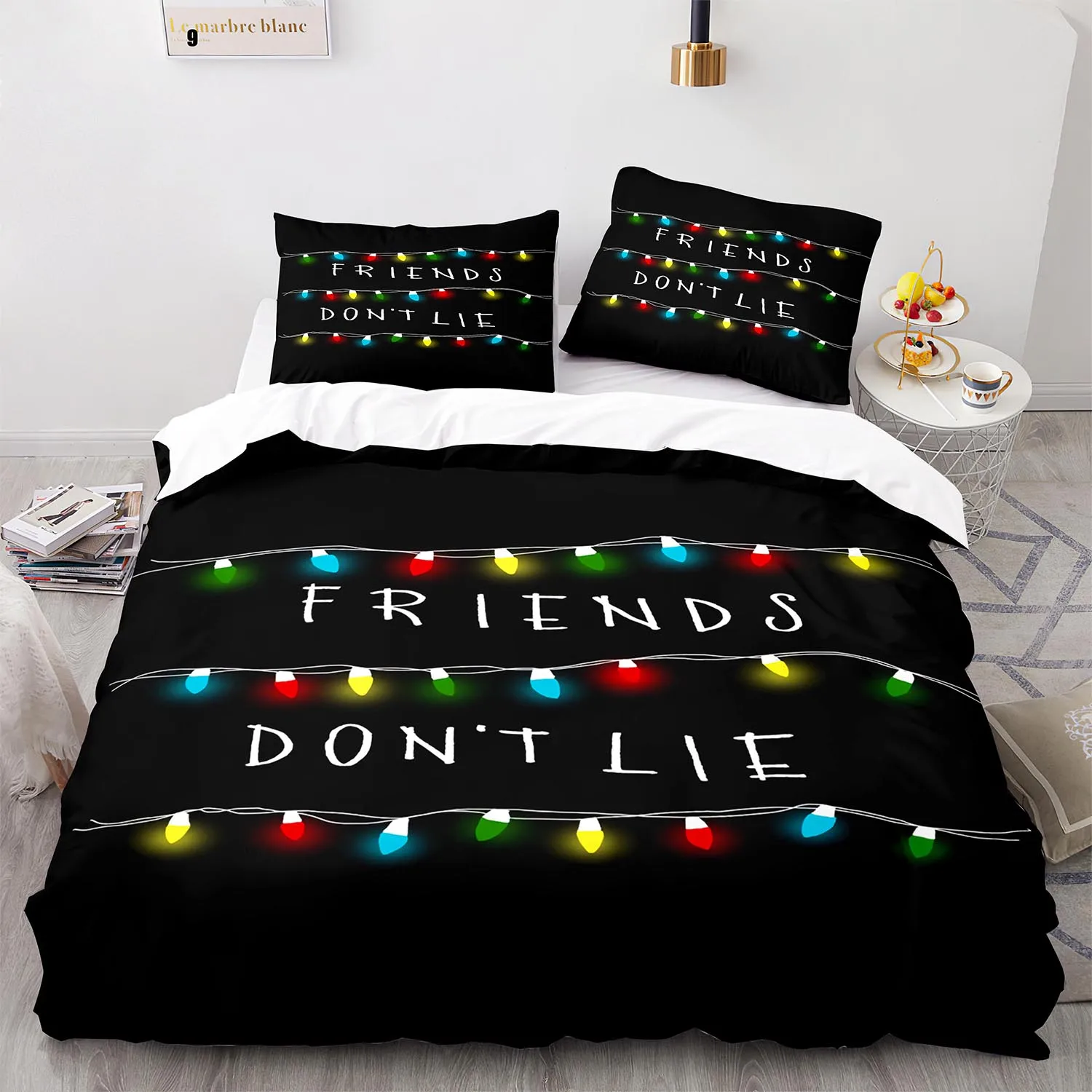 Single Size Stranger Things Bedding Stranger Things Bedding Set Bedding Set Aliexpress