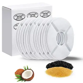 

New Pet Fountain Filter Automatic Cat Water Dispenser Filter Activated Carbon Drinking Water Fountain Replacement Filter Cotton