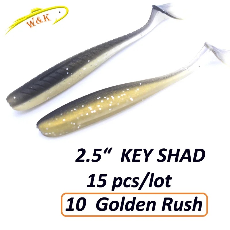 Tiny Tails à 5cm 6cm appât souple pour leurres de pêche sur glace perche brochet Snook poisson Swimbait Mini leurres souples d'eau douce Easy Shiner Shad  18