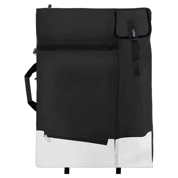 

Artist Portfolio Backpack Handbag Waterproof Art Suitcase Shoulder Bag Large Picture Bag with Handle for Painting Art Supplies S