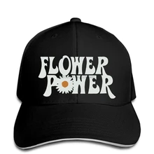 Бейсбольная кепка Flower power, Ретро стиль, Tri Blend 70, хиппи, Вудсток, мир, бейсболка, остроконечная Кепка