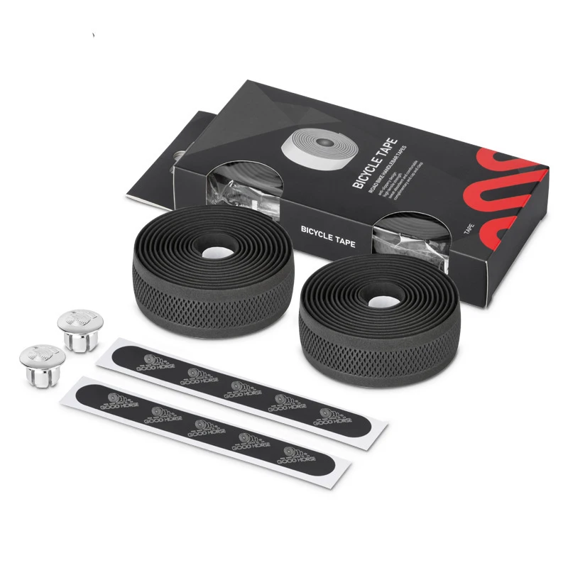 Bike Handlebar Tape Promend Road Black Breathable PU Material Non-slip 200x3cm Cycling Accessories