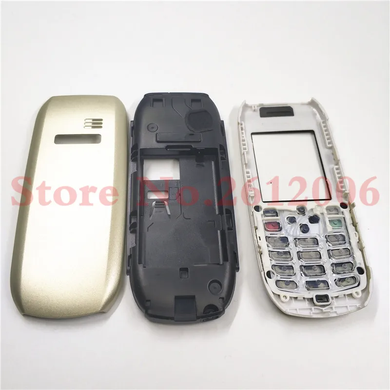 Полный корпус для Nokia 1800 Лицевая панель рамка чехол+ задняя крышка батарейный отсек+ клавиатура