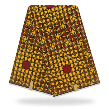 

wax 100% cotton original real wax ankara fabric 2019 african print fabric for wedding dress tissue african fabric wax fabric