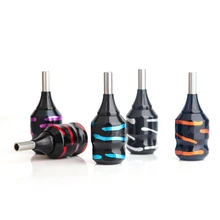 Удобный картридж для тату YILONG ручка 32 мм регулируемый подходящий алюминиевый сплав ручка для татуировки Трубка для картриджей Needlle