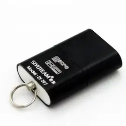 Высокоскоростной USB 2,0 интерфейс Micro TF T-Flash устройство для чтения карт памяти адаптер легкий портативный мини карты памяти оптом