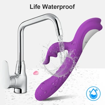 2022 Wiggling Rabbit Vibrator Mimic Finger For Women Clitoris Powerful G-Spot Stimulator Quiet Sex Toys Female For Adults 6