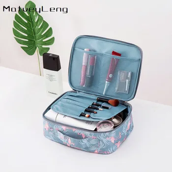 

MatveyLeng Travel fashion lady cosmetics cosmetic bag beautician storage bags large capacity Women makeup bag