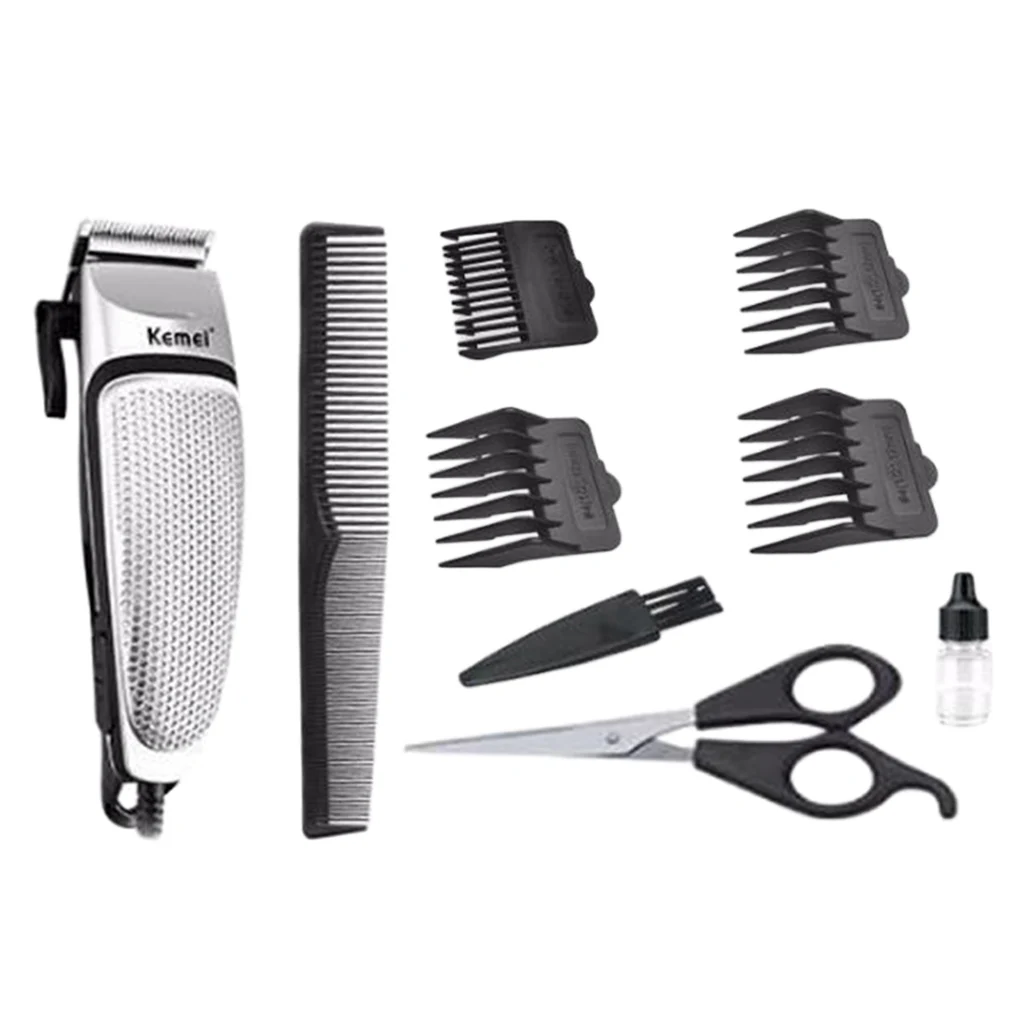 Mens Electric Hair Cutting Clipper Trimmer Shaver Rechargeable Grooming Kit Electric Hair Cutting Machine