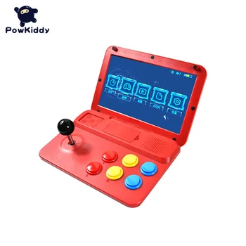 

Powkiddy A13 Portable Flip Handheld Game Console 10 Inch Screen Retro Arcade Game Console Support Video Player TF Card For PS1