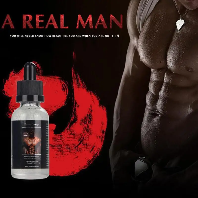 

30ML Powerful Abdominal Muscle Essential Oil Men Stronger Muscle Eight Pack Cream Anti Cellulite Fat Burning Weight Loss Oil