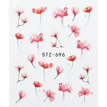 1 лист ногтей переводные наклейки 3D Дизайн Маникюр Советы деколь декорации высокое качество