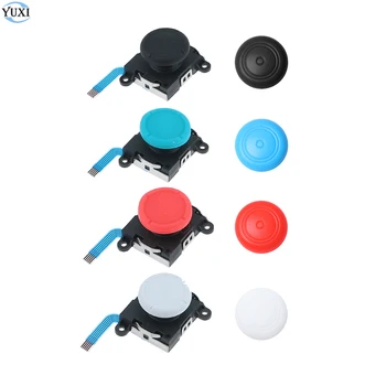 

YuXi 1pc 3D Analog Rocker thumb Stick grip for Nintend Switch NS Joy-Con Controller for JoyCon Joystick Cap Cover