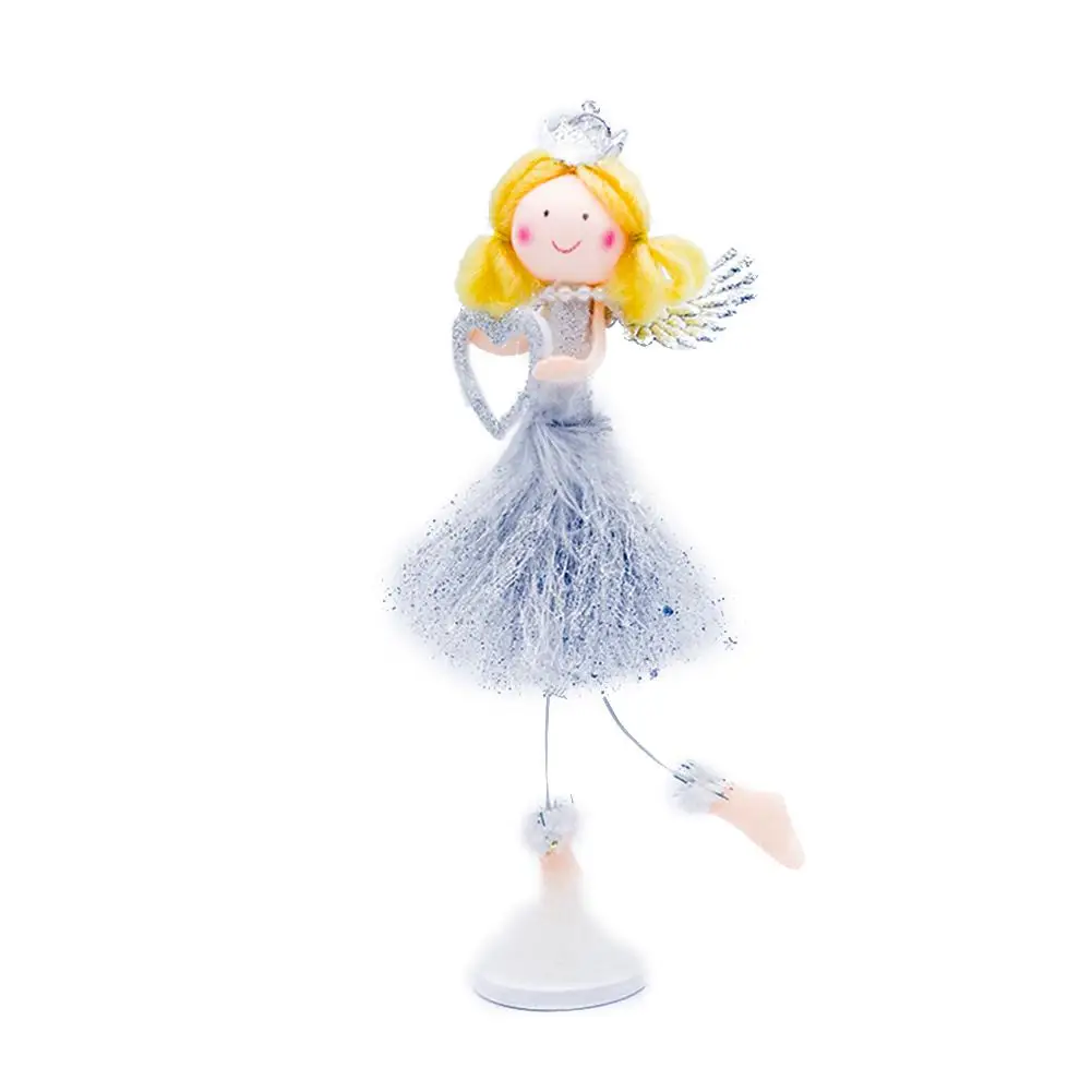 V Hot Christmas Tree Hanging Ornaments Cloth Santa Claus Snowman Xmas Tree Toy Doll Hang Decoration Christmas Decorations for Home - Цвет: V