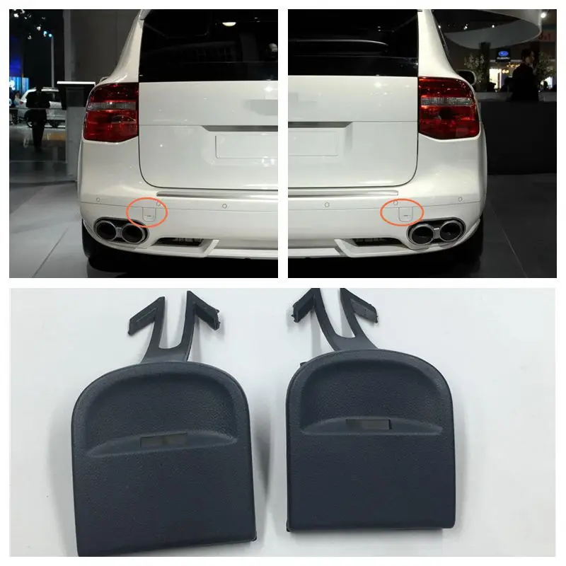Cafoucs крышка заднего бампера крючка для Porsche Cayenne 2007 2008 2009 2010|Амортизаторы| |