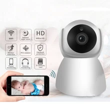 720P/1080P Baby Monitor with Camera Anti-Hack Encryption Wireless Digital LCD Screen Night Vision Temperature Sensor 2-Way Talk