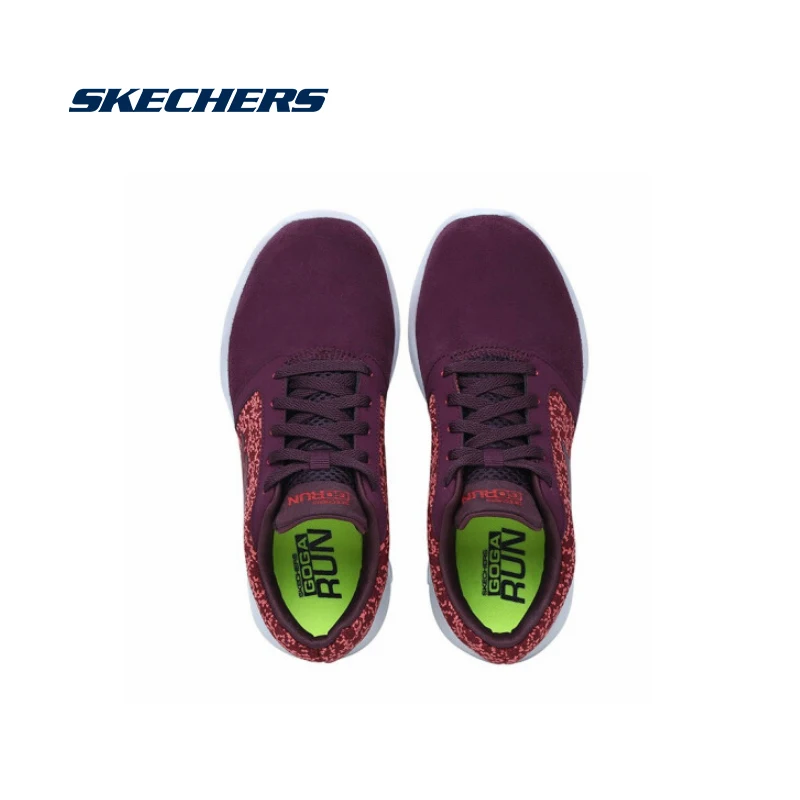 Skechers GORUN/женская повседневная обувь; Модные дышащие Прогулочные кроссовки; женские теннисные туфли на плоской подошве; женская обувь; 15060-BKW