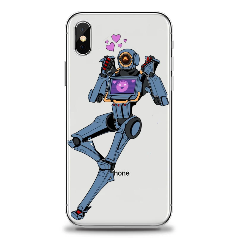 Чехол для телефона iPhone XS Max XR 7 8 6 6s Plus Apex Legends Royale Game для iPhone 5 5S SE Мягкий силиконовый чехол из ТПУ - Цвет: TPU