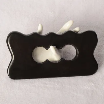 

Black Natural SPA Points Massager Jade Stone Holding Puncture Muscle Body Relaxtion Therapy Back Massage Health Care Tool