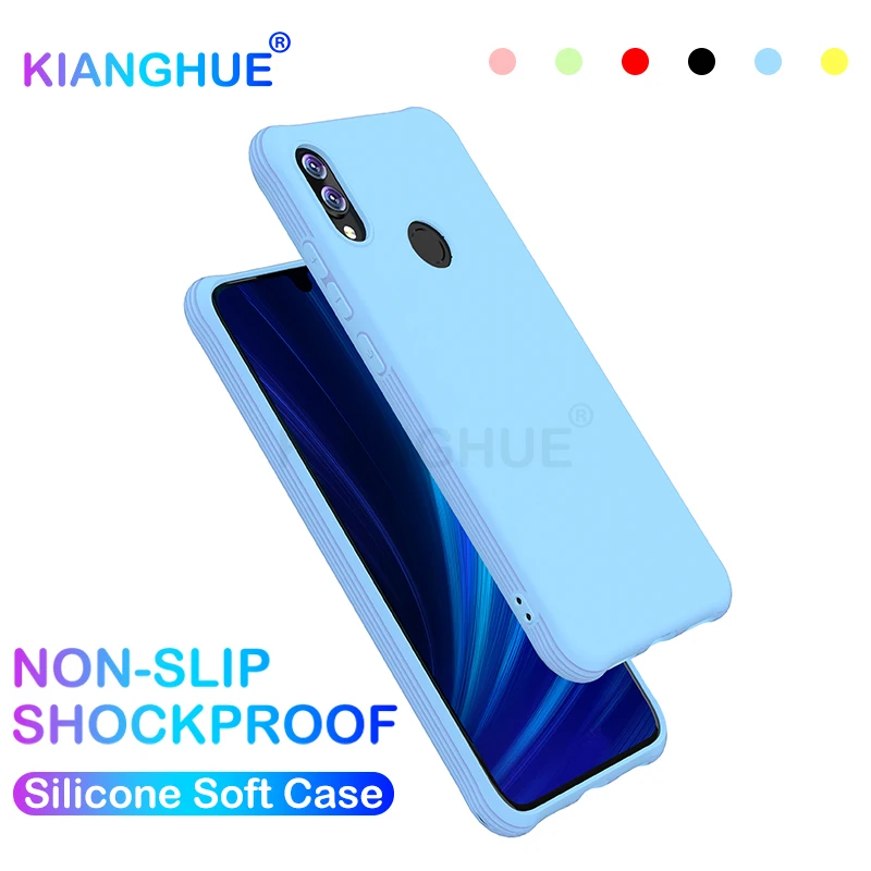 

Luxury Candy Color Silicone Case For Xiaomi Mi 9t Pro Redmi Note 7 Pro Soft Tpu Shockproof Back Cover Case For Redmi K20 Pro
