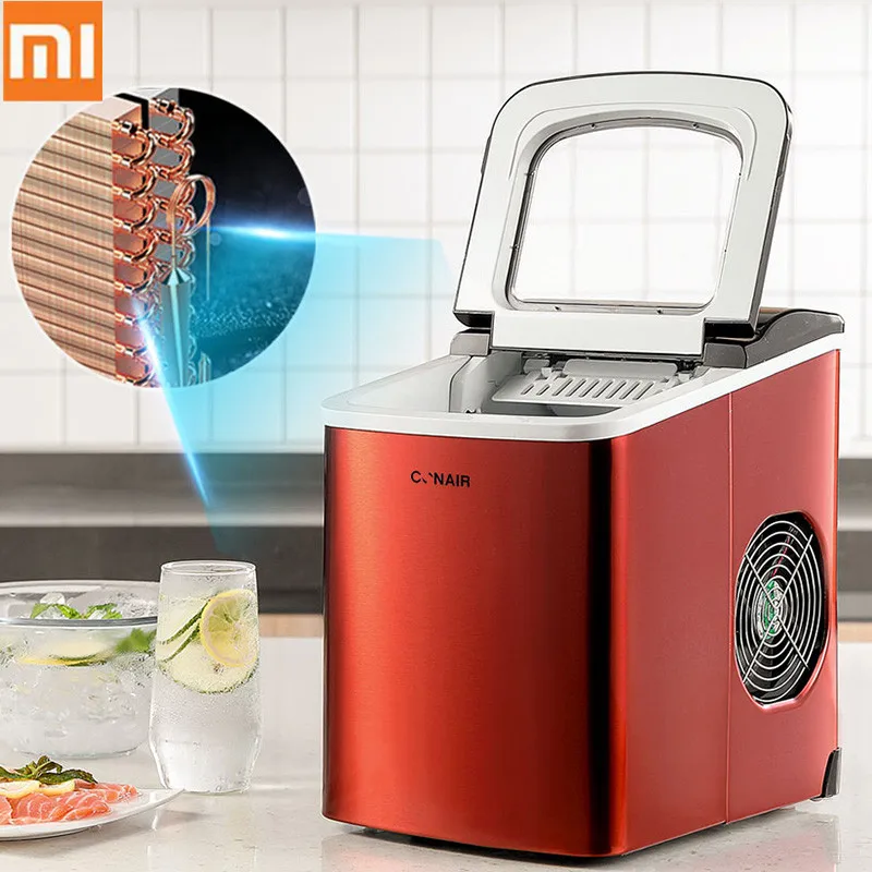 

1 Automatic Electric Ice Maker Ice Cube Making Machine Portable Bullet Round Block Small Bar Coffee Shop From 1 Youpin