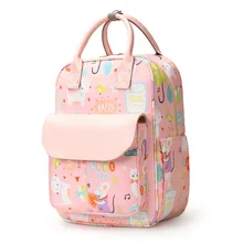 Bolsa mochila para mamães, portátil, grande capacidade, à prova d'água, para fraldas, maternidade, para viagem