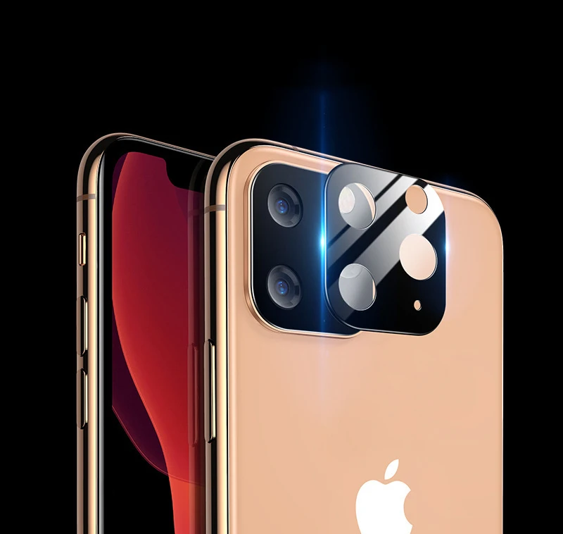 10 шт. полное покрытие против царапин объектив камеры закаленное стекло для iPhone 11 Pro Max металлическое стекло защитная темно-зеленая пленка