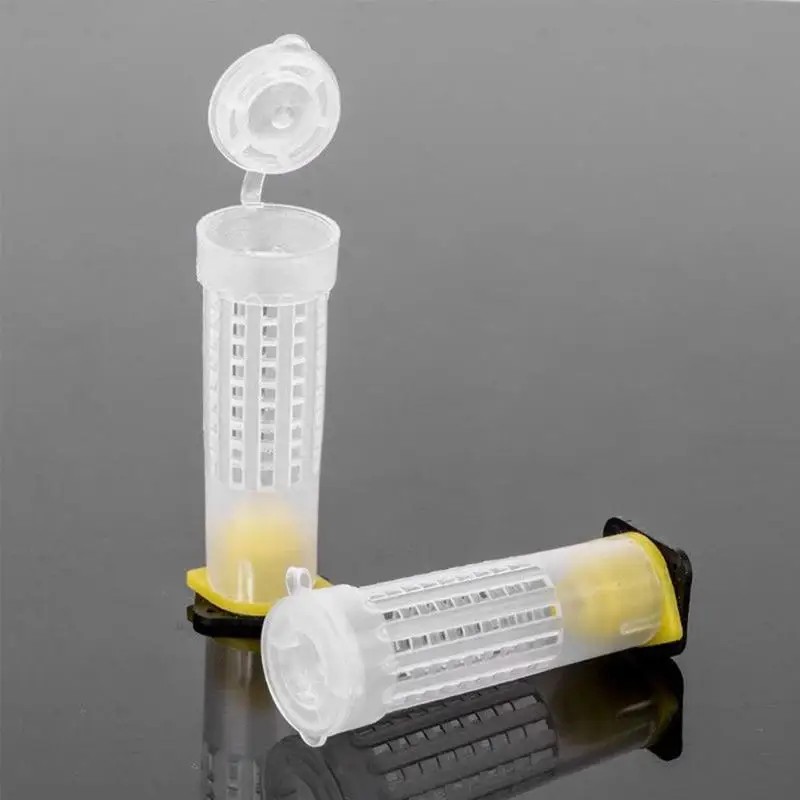 100pcs Beekeeping Equipment Excellent Quality Oxidation Resistance Non Toxic Catcher Feeding Bottle Plastic Marker Tool