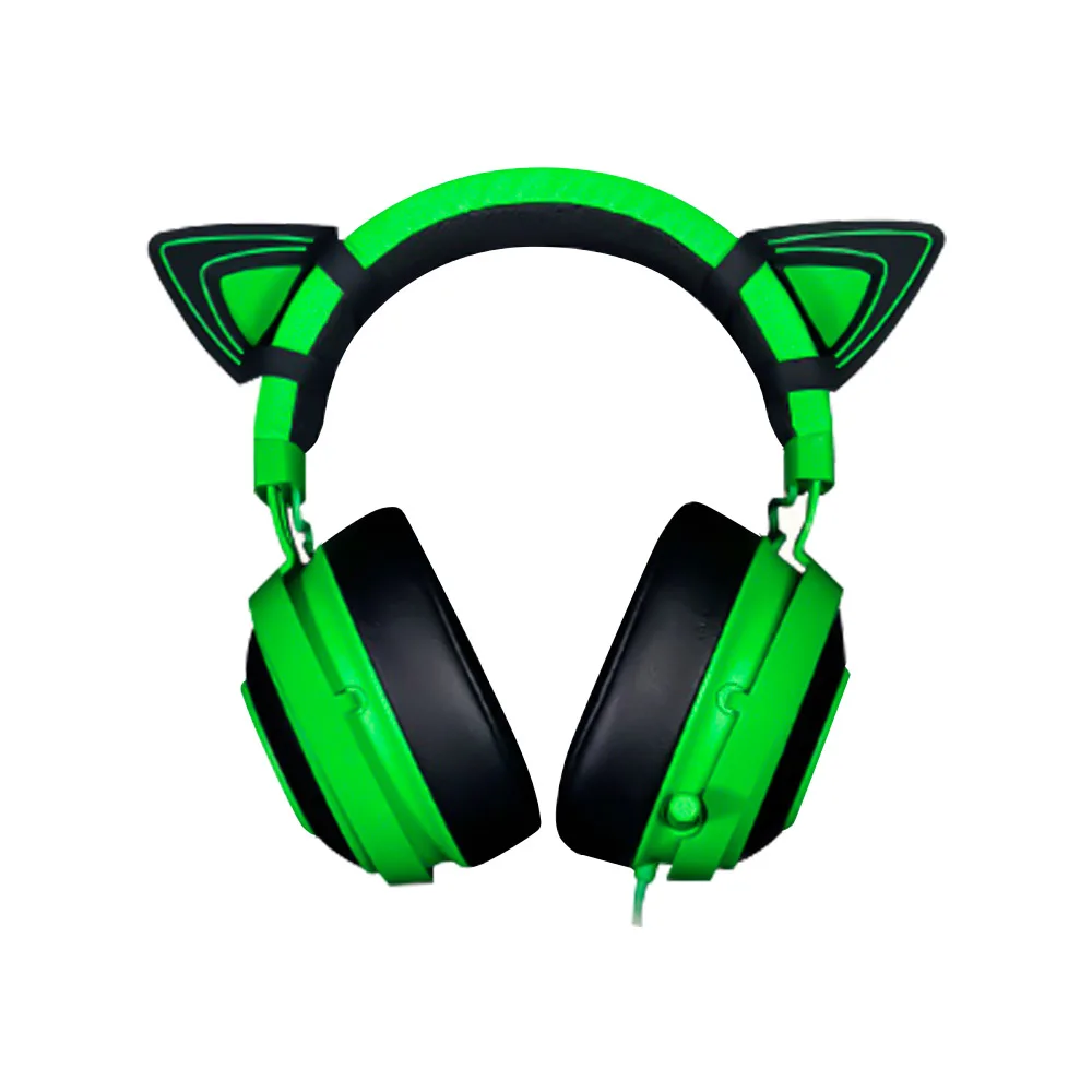 Fone de Ouvido Raze Kraken v2 Especial Gato Orelha Pino Roxo Verde Acessórios Não Incluído! 1 Par x - Image 5