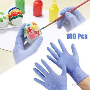 

100pcs Disposable Gloves Children's Waterproof Gloves for Handicraft, Painting, Gardening, Cooking, Cleaning Household Gloves