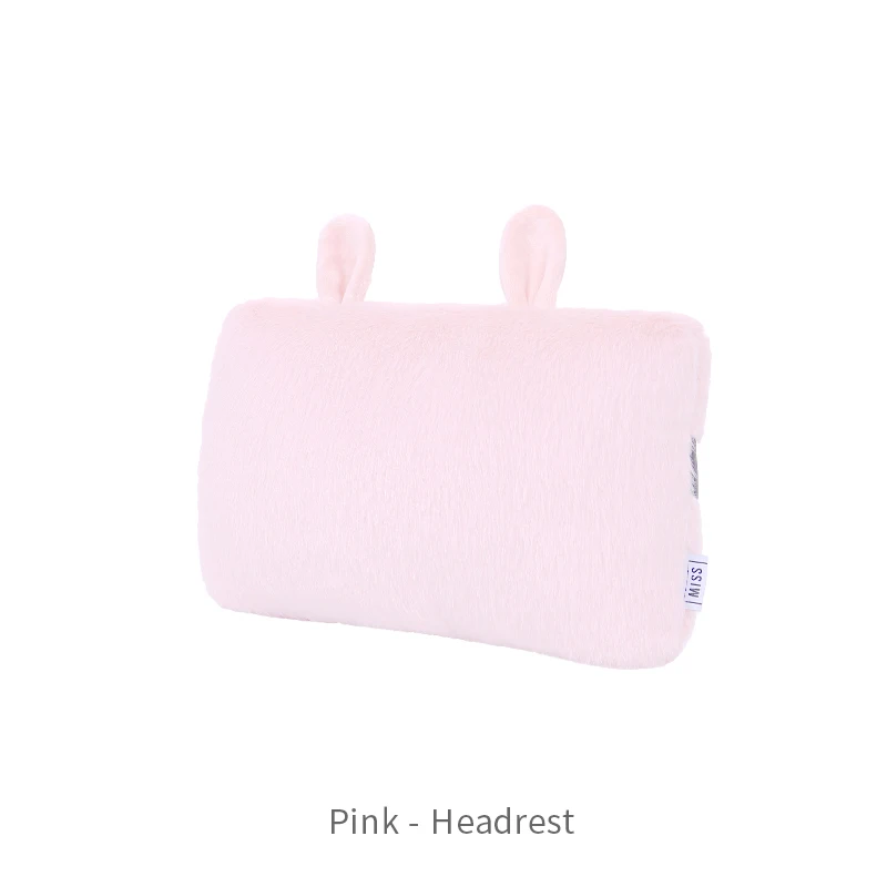 pink Rabit уши форма Подушка для путешествий Автомобильная подушка для шеи в самолет аксессуары для путешествий мягкий удобный подголовник подушки для сна домашний офис - Цвет: pink