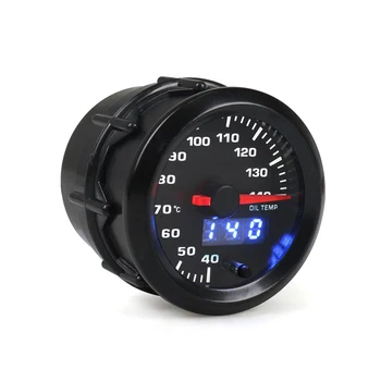 

Car Oil Temperature Gauge Stepper Motor 3 Digits Display Auto Modification 12V 52mm Pointer Universal Car Styling