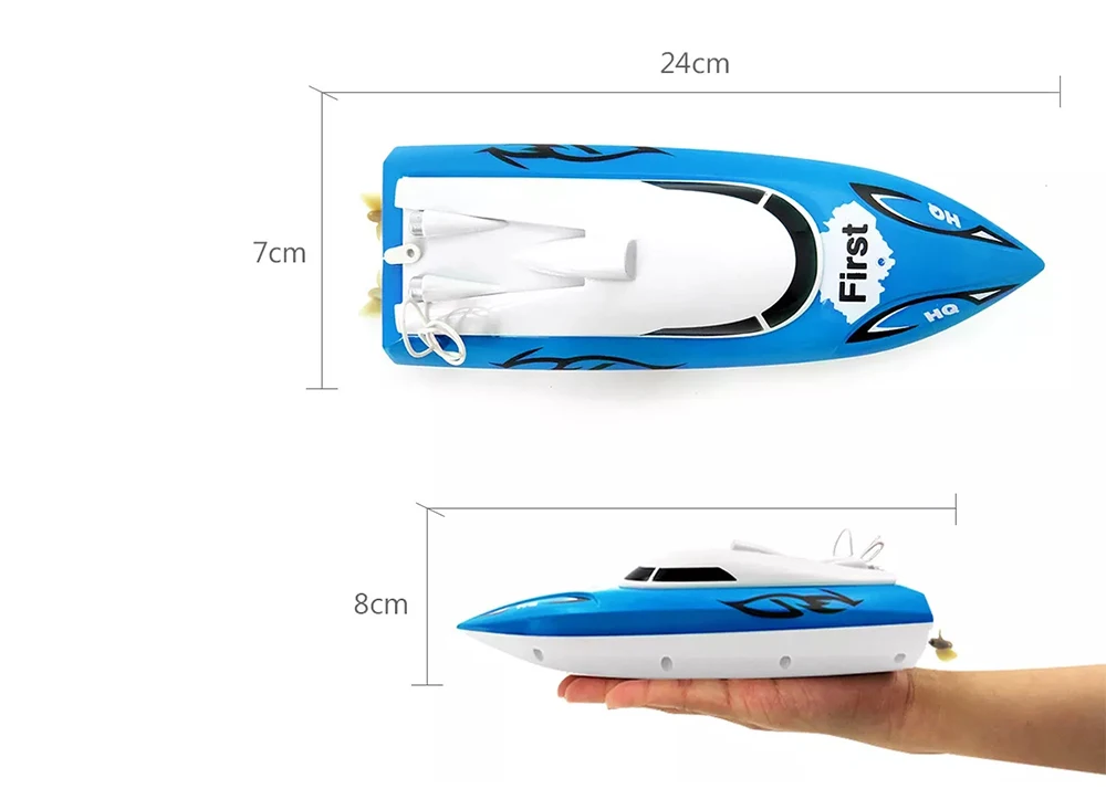 Новые детские игрушки 2011-15A 2,4G RC симулятор лодки 15 м дистанционное управление расстояние подарок на день рождения WJ-66