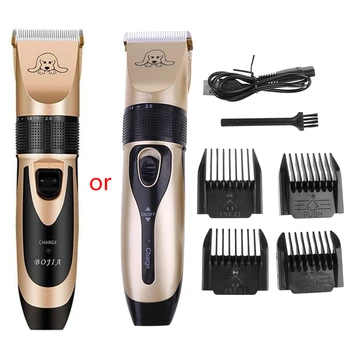 

Professional Electric Pet Hair Clippers Dog Puppy Cat Fur Trimmer Grooming Hairdresser Kit Rechargeable Haircut Machine C42