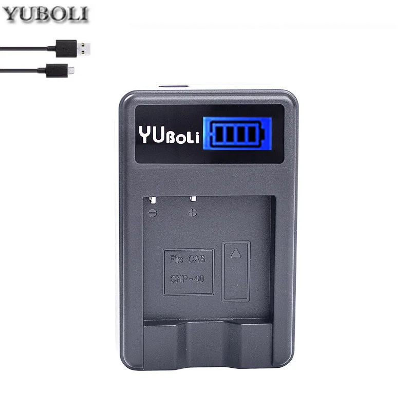 Батарея NP-40 NP 40 NP40 Аккумулятор для камеры+ ЖК-Зарядное устройство USB для Casio EX-Z30/Z40/Z50/Z55/Z57/Z750 EX-P505/P600/P700 PM200