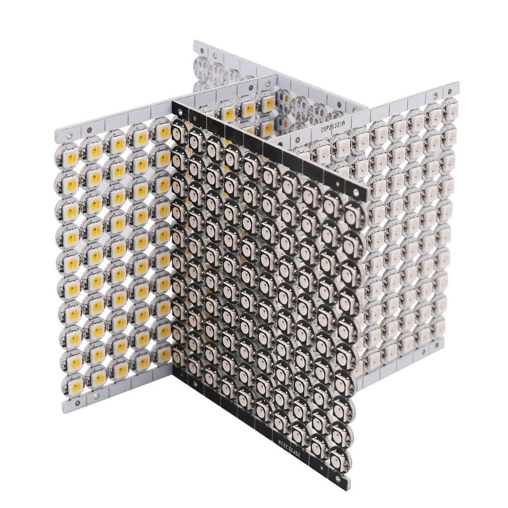 Светодиодный 4 контактный чип WS2812B WS2812 10 ~ 1000 шт. плата радиатора и DC5V 5050 RGB WS2811 IC