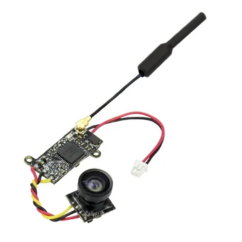 

Mini V2 VTX + Camera 25mw 48CH Transmitter 700TVL CMOS with Remote Control Setting OSD Function Adjustment for FPV Racing Drone