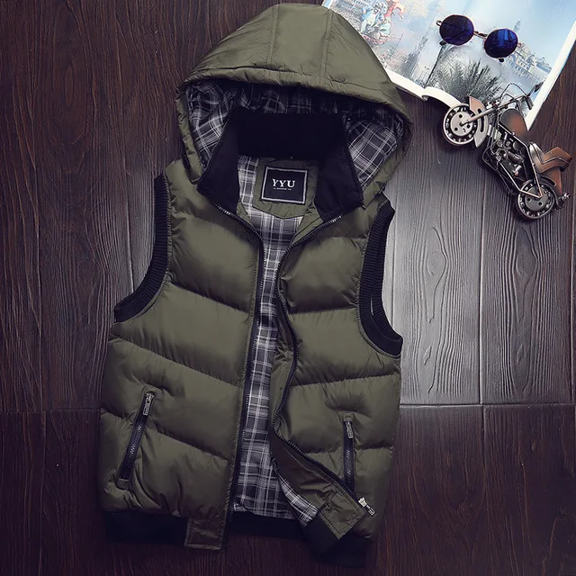 mens jacket autumn winter vest