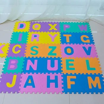 

26Pcs/Pack EVA Baby Foam Crawling Mats Puzzle Toys For Kids Floor Play Mat Educational Number Letter Childrens Mats