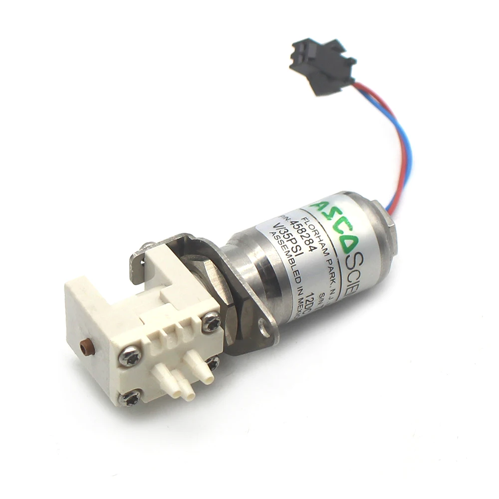 ASCO P/N:458284 V/35PSI Solenoid Water Air Valve 3 way DC 12V for Hematology Analyzer BC2300 BC2600 BC2800 BC3000 BC3200 etc |