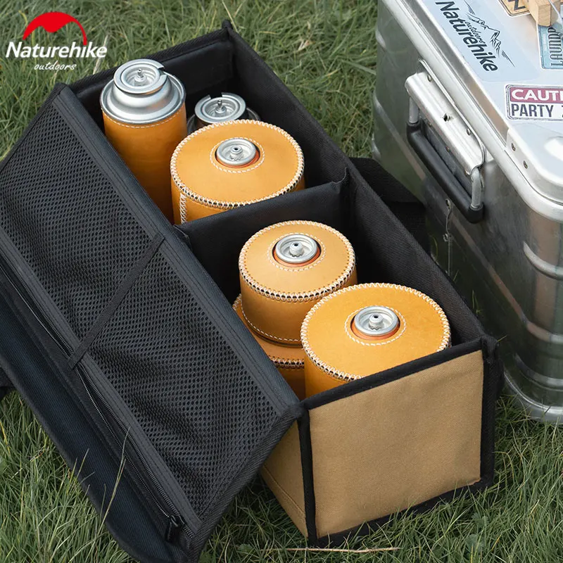 Naturehike 9.6L Outdoor Travel Storage Bag Portable Large Capacity Tent Accessories Tool Bag Multiple Pockets Sundry Box