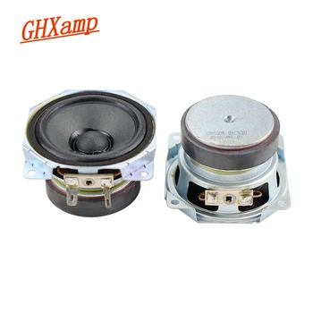 

GHXAMP 2.5 inch Midrange Woofer Speaker Units 4OHM 10W Dual Magnetic Paper Basin Cloth Edge Sound Colum Loudspeaker DIY 1 Pairs