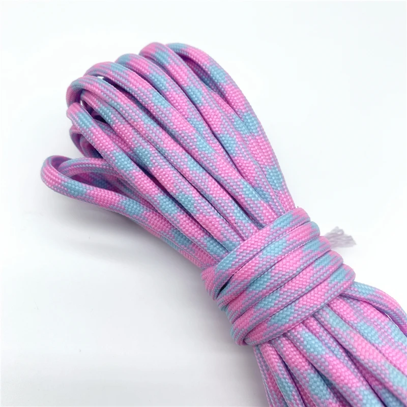 5Yards 4mm Luminous Parachute Cord Rope Lanyard Rope Mil Spec Type One Strand Climbing Camping Survival Equipment nylon cord leather cord cotton rope jute rope macrame cord nylon rope waxed cord faux suede cord polyester rope silk rope