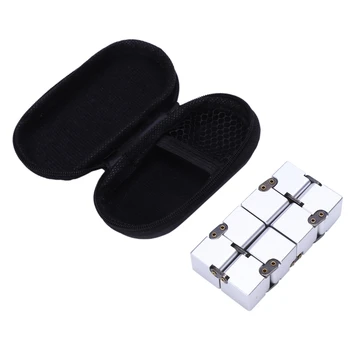 

Infinite Square Square Decompression Infinite Square Aluminum Alloy Decompression Toy Gift