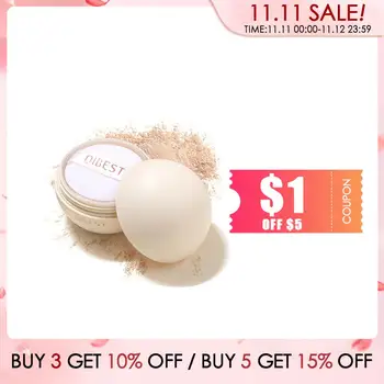 

QIBEST Smooth Face Loose Powder Oil Control Transparent Matte Fixing Finish Powder Waterproof Setting Powder Cosmetics Makeup