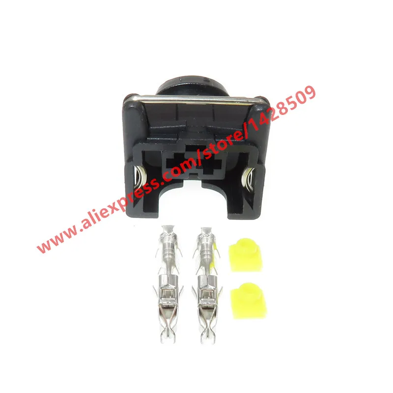 

5 Set EV1 Female Fuel Injector Connector Auto Spray Nozzle/Oil Car 2 Pin Electrical Wire Automobile Connectors For Cars
