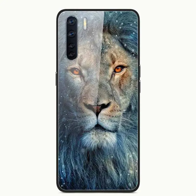 Premium Tempered Glass Hard Back Case - Elegant Protection
